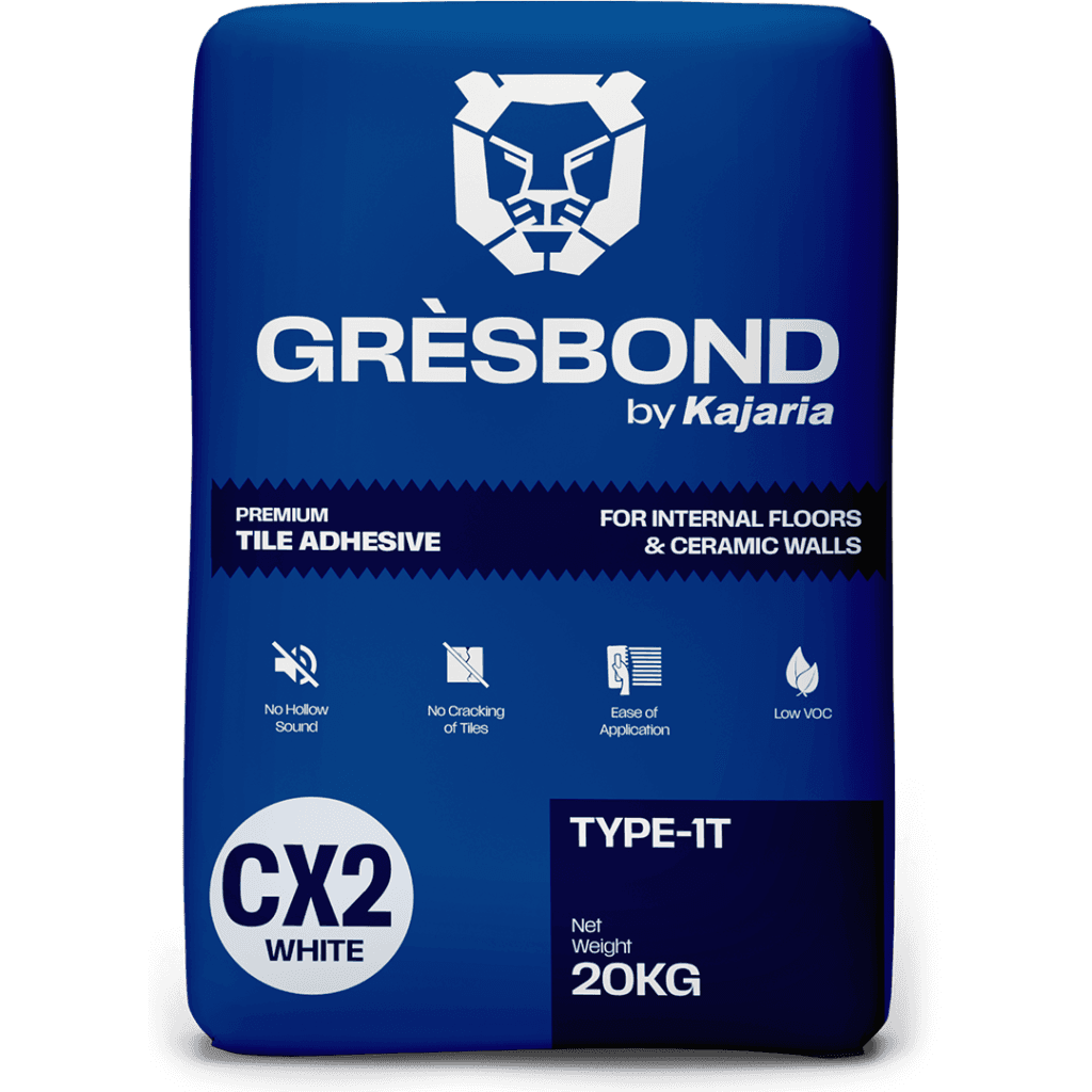 Gresbond Tile Adhesive by Kajaria - India's No.1 tile company's premium gum | Available in Trivandrum